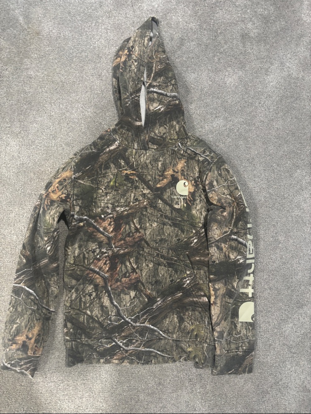 Carhartt Mossy Oak Camo Hooded Sweatshirt